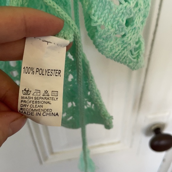 Crochet Bathing Suit Coverup - Picture 4 of 4